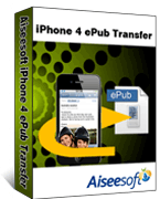 Aiseesoft iPhone 4 ePub 転送