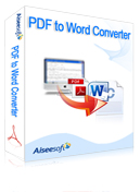 Aiseesoft PDF Word変換