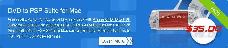 DVD to PSP Suite for Mac