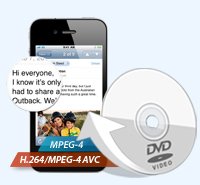 dvd を iPhone 4S にリッピング