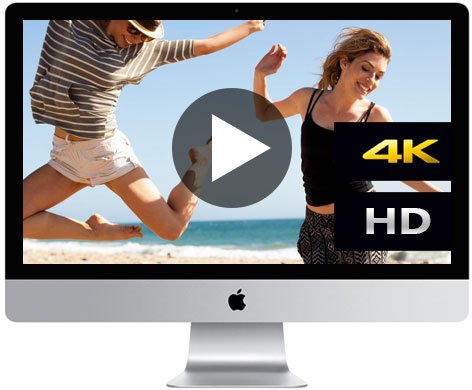 Support 4K and HD videos