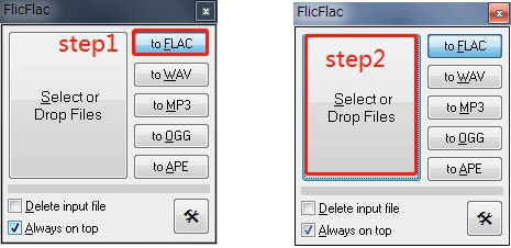FlicFlac Audio Converter