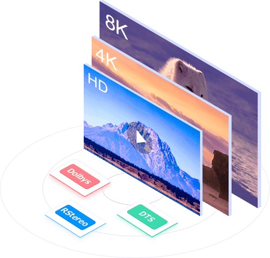 4K/HD動画再生対応のメディアプレーヤー