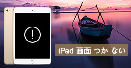 iPad 画面 真っ黒 復元