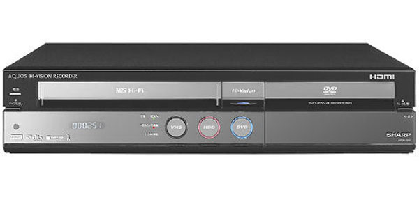 シャープ DV-ACV52 HDD搭載ビデオ一体型DVDレコーダー