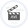 AVIを含む多様な動画形式に対応