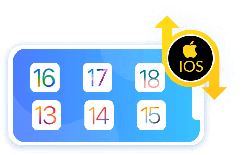 iOSバージョンを簡単にアップグレード、ダウングレード