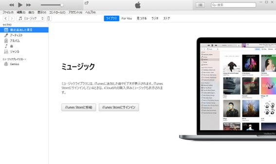 iTunesを使ってシステムデータを減らす