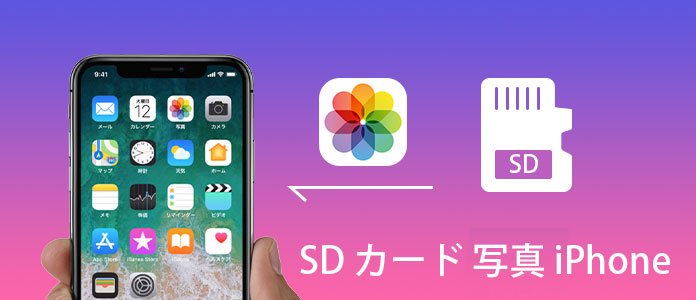 Sdカードからiphoneに写真 画像を転送