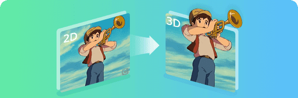 3Dに変換