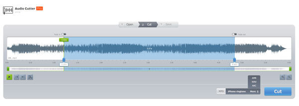 Online Audio Cutter PRO