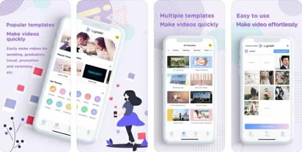 LightMVで旅行動画を作成