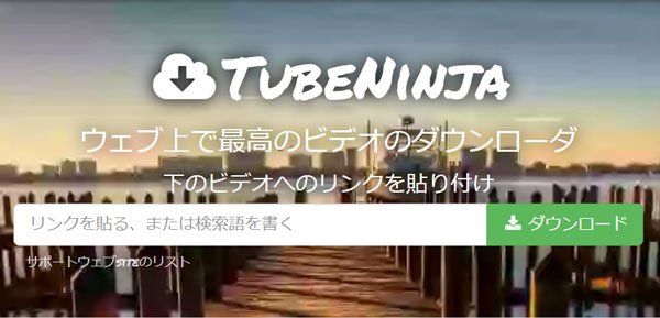 TubeninjaでSpankbang動画をダウンロード